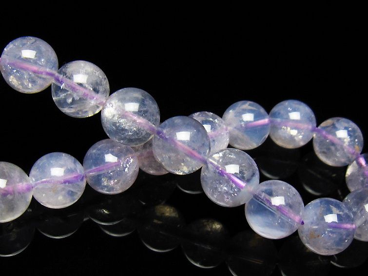 スコロライト（ラベンダークォーツ） ブレスレット 10mm [t352-1682] 2枚目