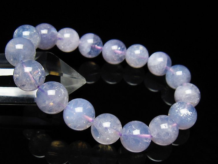 スコロライト（ラベンダークォーツ） ブレスレット 12mm [t352-1702] 1枚目