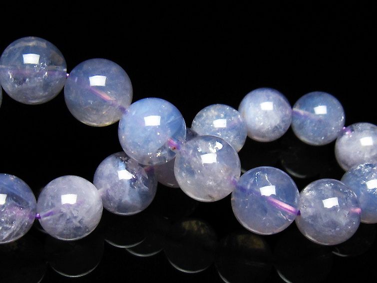 スコロライト（ラベンダークォーツ） ブレスレット 12mm [t352-1702] 2枚目