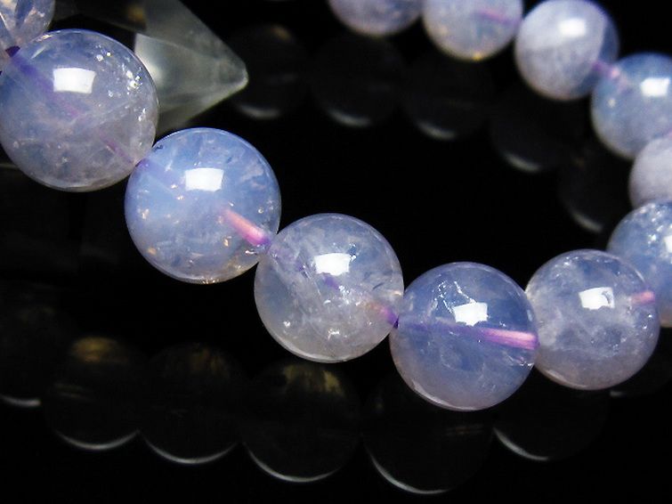 スコロライト（ラベンダークォーツ） ブレスレット 12mm [t352-1702] 3枚目