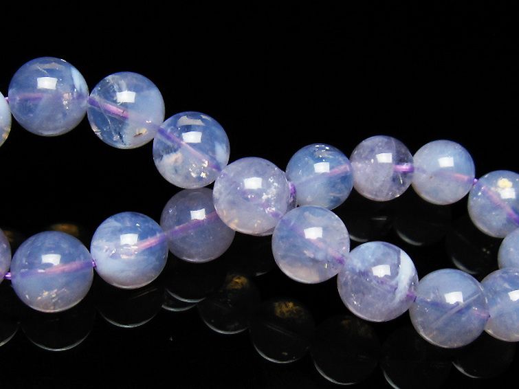 スコロライト（ラベンダークォーツ） ブレスレット 10mm [t352-1710] 2枚目