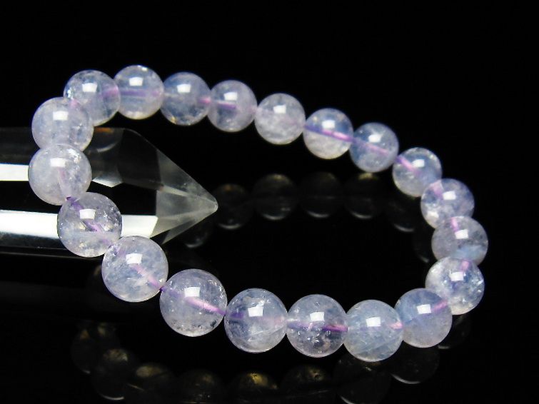 スコロライト（ラベンダークォーツ） ブレスレット 10mm [t352-1714] 1枚目