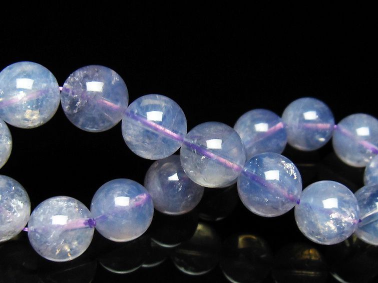 スコロライト（ラベンダークォーツ） ブレスレット 13mm [t352-1736] 2枚目