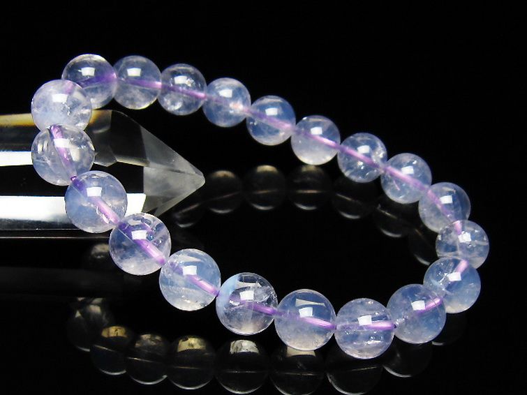 スコロライト（ラベンダークォーツ） ブレスレット 10mm [t352-1741] 1枚目