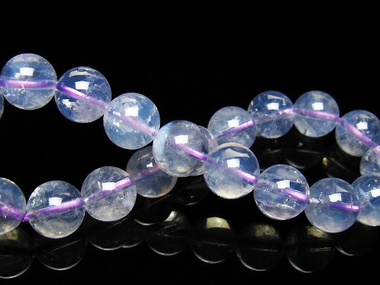 スコロライト（ラベンダークォーツ） ブレスレット 10mm [t352-1741] 2枚目