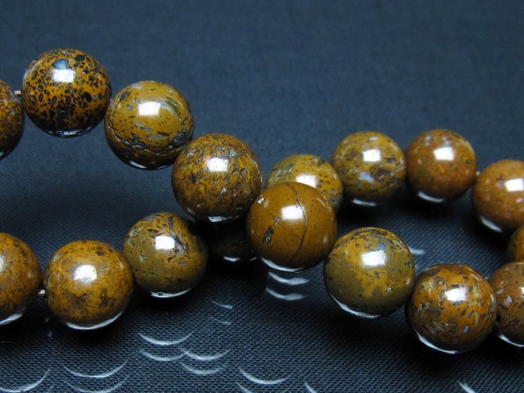 コンドライト「サハラNWA869隕石」 ブレスレット 11mm [t352-1757]