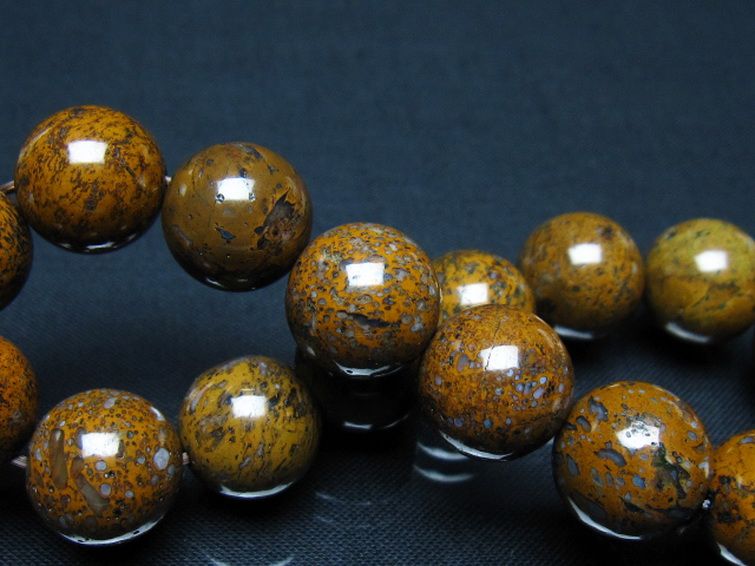 コンドライト「サハラNWA869隕石」 ブレスレット 13mm [t352-1761] 2枚目