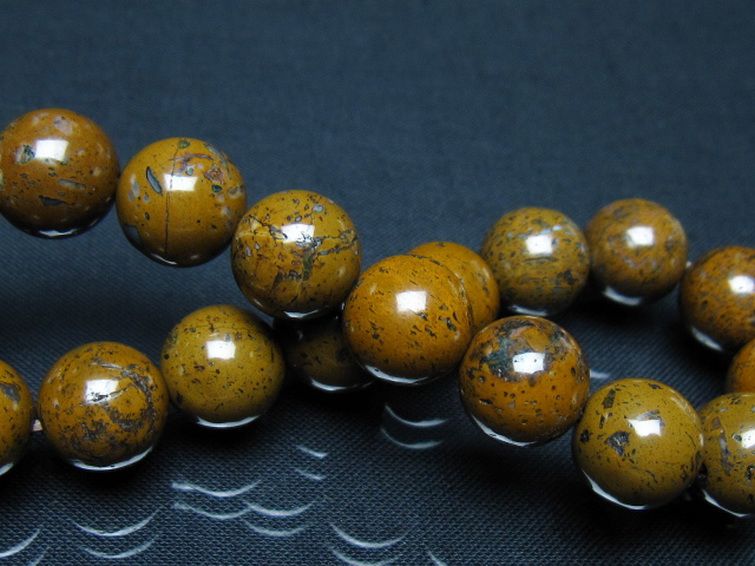 コンドライト「サハラNWA869隕石」 ブレスレット 12mm [t352-1764] 2枚目