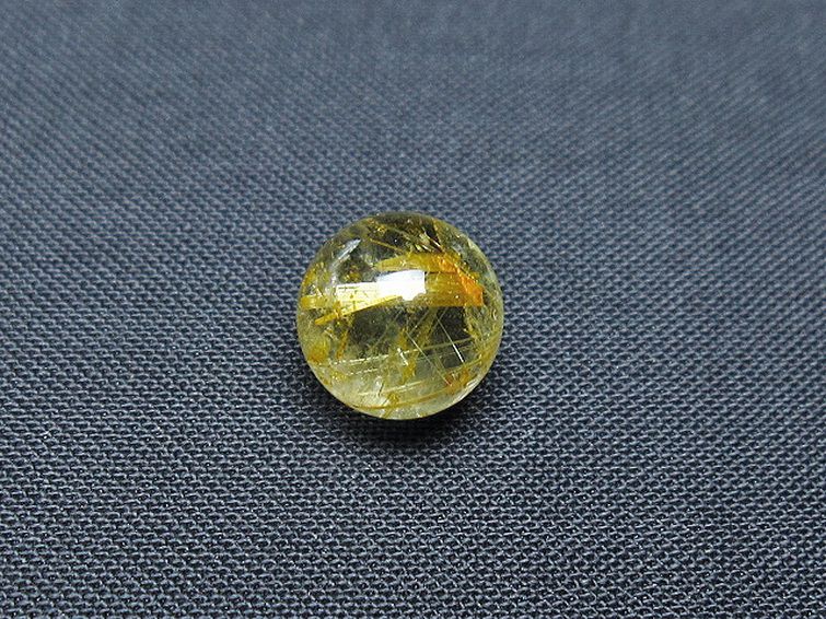 ゴールドタイチンルチル入り 水晶 丸玉 10mm [T355-1190] 3枚目