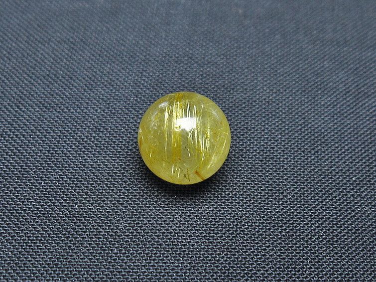 ゴールドタイチンルチル入り 水晶 丸玉 10mm [T355-1223] 3枚目