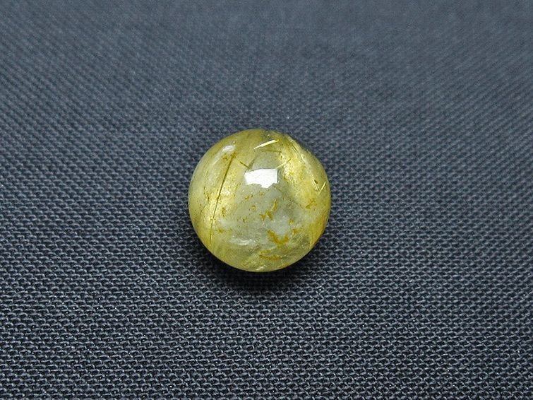 ゴールドタイチンルチル入り 水晶 丸玉 10mm [T355-1224] 3枚目