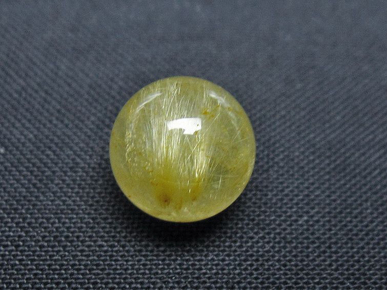 ゴールドタイチンルチル入り 水晶 丸玉 10mm [T355-1245] 2枚目