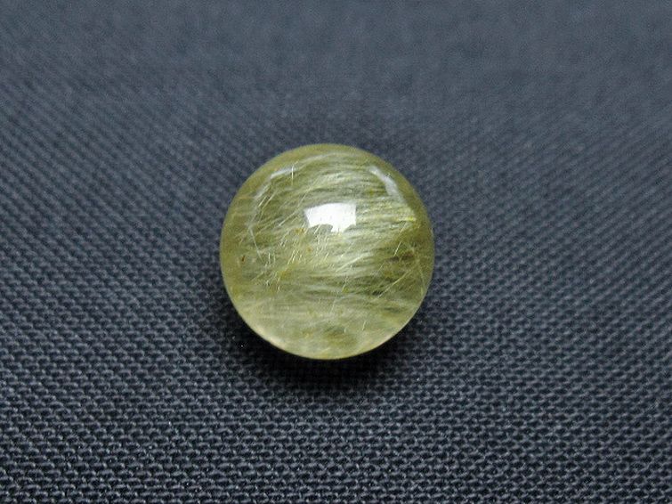 ゴールドタイチンルチル入り 水晶 丸玉 10mm [T355-1249] 3枚目