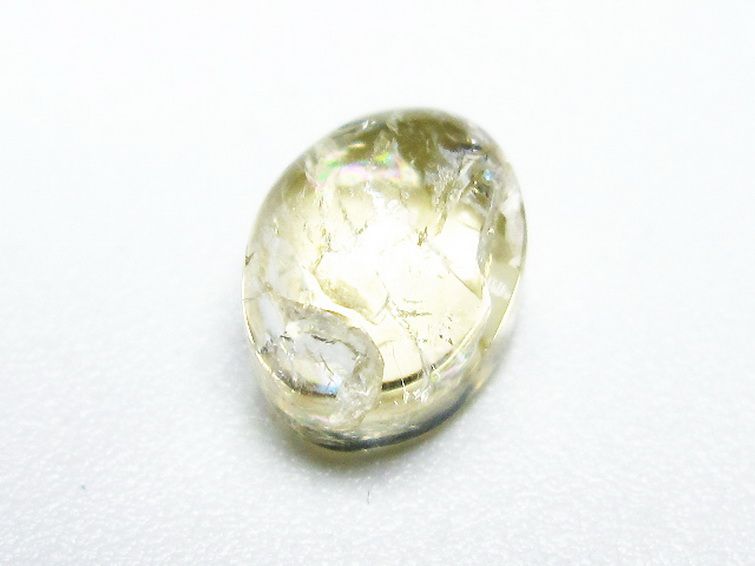 シトリン水晶 原石 [t358-2054] 2枚目