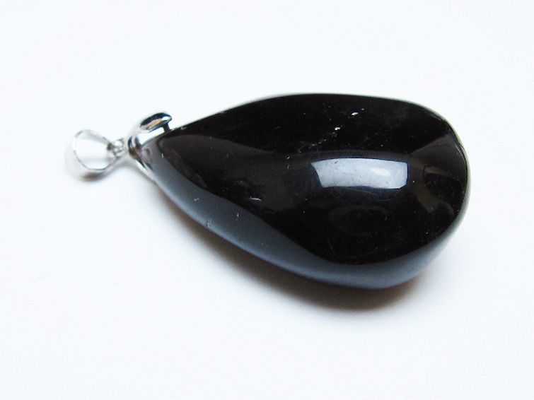 モリオン 純天然 黒水晶 ペンダント [t359-1912] 3枚目