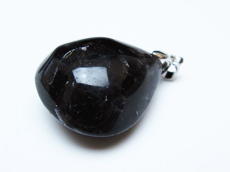 モリオン 純天然 黒水晶 ペンダント [T359-1914] 3枚目