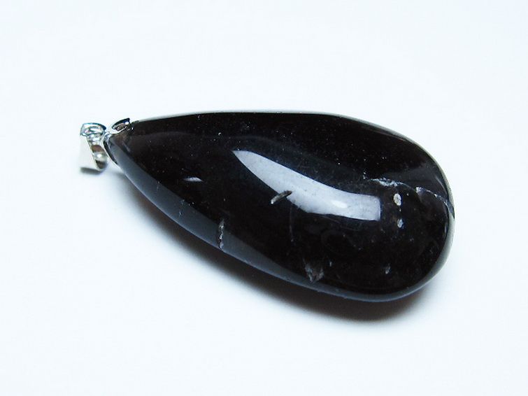 モリオン 純天然 黒水晶 ペンダント [t359-1919] 3枚目