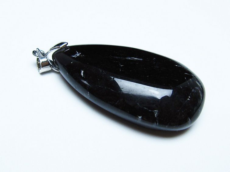 モリオン 純天然 黒水晶 ペンダント [t359-1941] 3枚目
