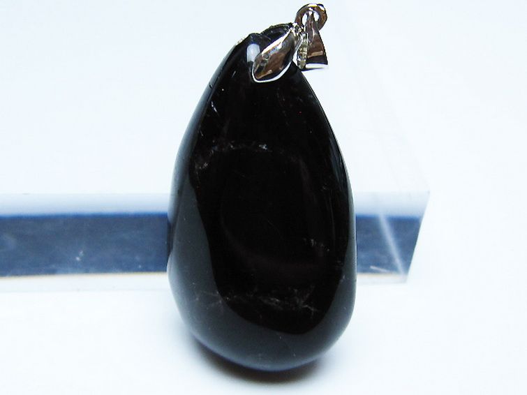 モリオン 純天然 黒水晶 ペンダント [t359-1948] 2枚目