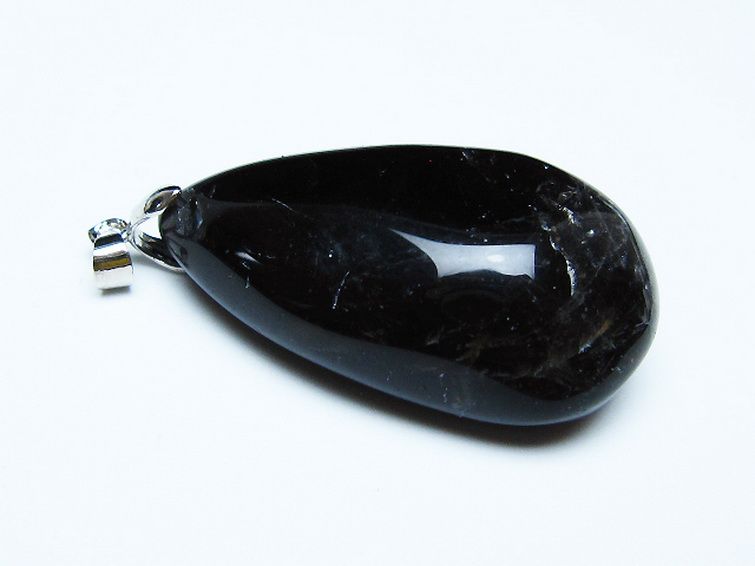 モリオン 純天然 黒水晶 ペンダント [t359-1948] 3枚目