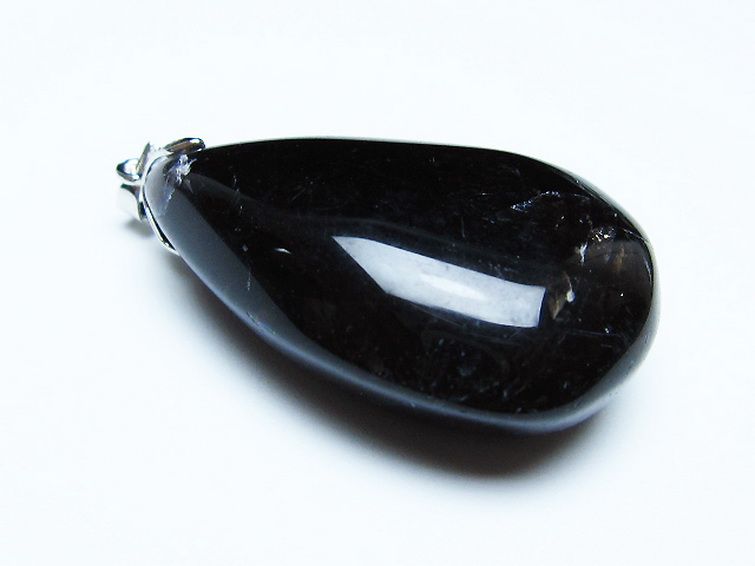 モリオン 純天然 黒水晶 ペンダント [t359-1962] 3枚目