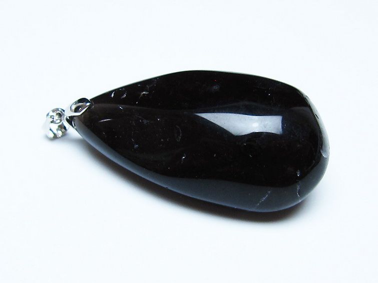 モリオン 純天然 黒水晶 ペンダント [T359-1973] 3枚目