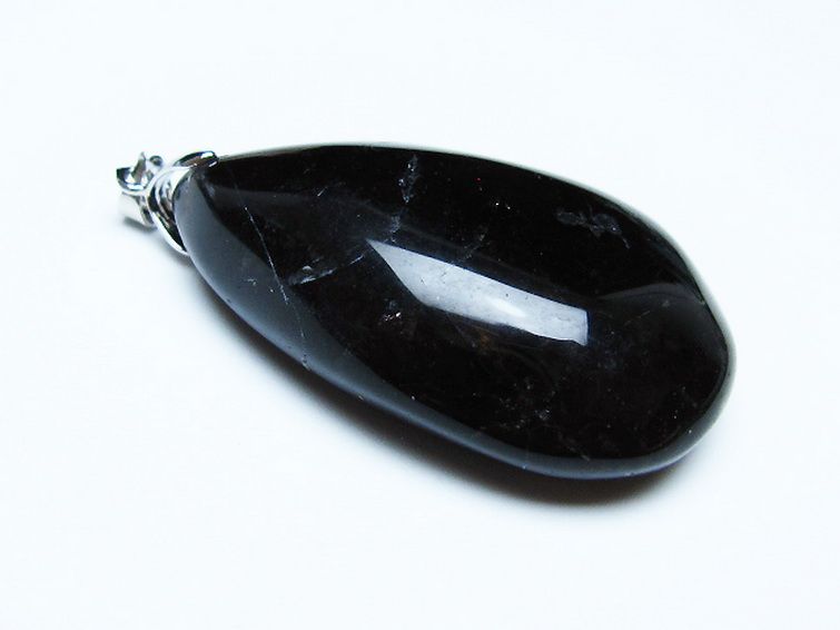 モリオン 純天然 黒水晶 ペンダント [T359-1978] 3枚目