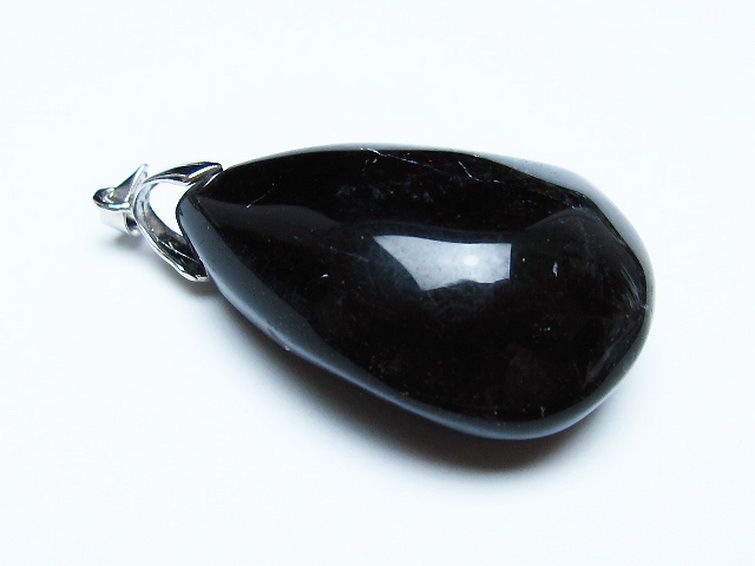 モリオン 純天然 黒水晶 ペンダント [t359-1985] 3枚目