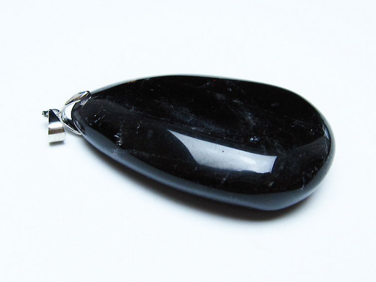 モリオン 純天然 黒水晶 ペンダント [T359-1994] 3枚目