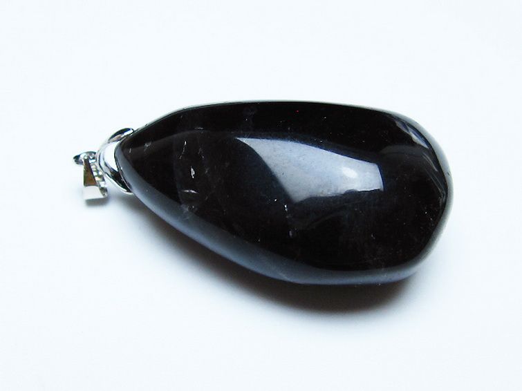 モリオン 純天然 黒水晶 ペンダント [t359-1997] 3枚目