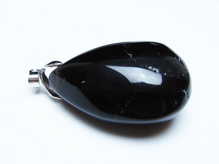 モリオン 純天然 黒水晶 ペンダント [T359-2007] 3枚目