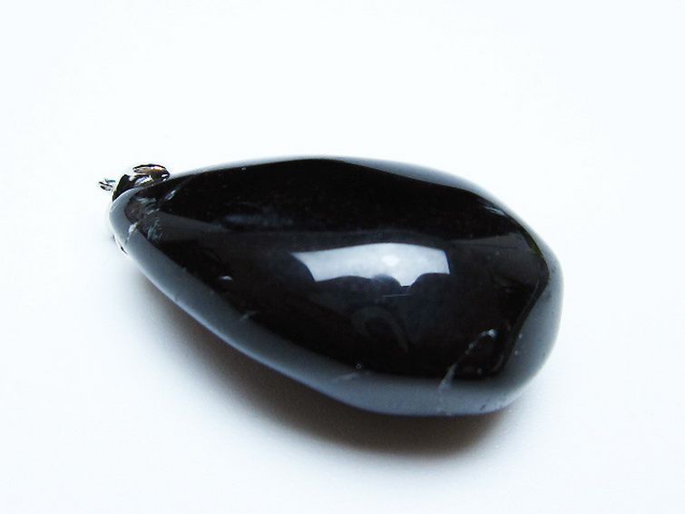モリオン 純天然 黒水晶 ペンダント [T359-2021] 3枚目