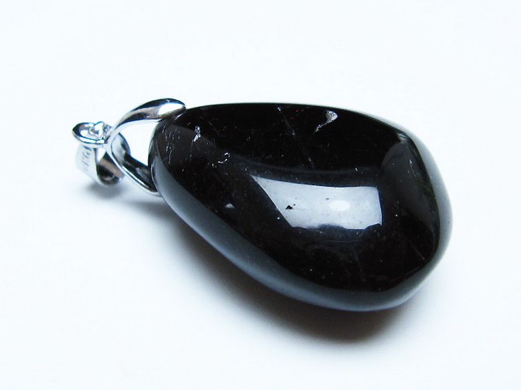 モリオン 純天然 黒水晶 ペンダント [t359-2026] 3枚目