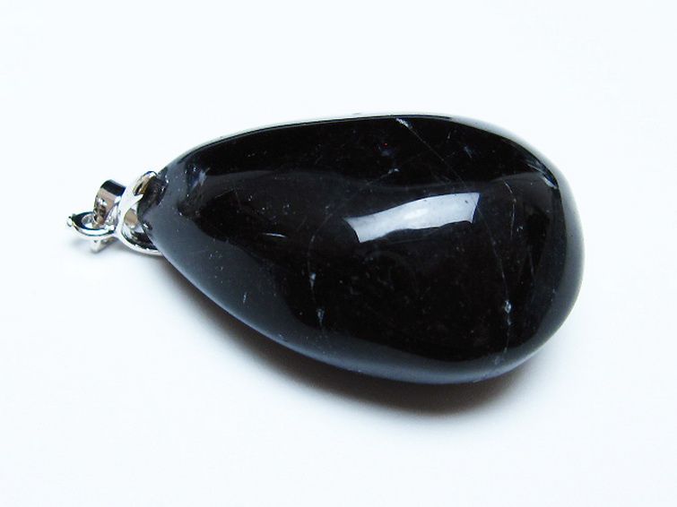 モリオン 純天然 黒水晶 ペンダント [t359-2043] 3枚目