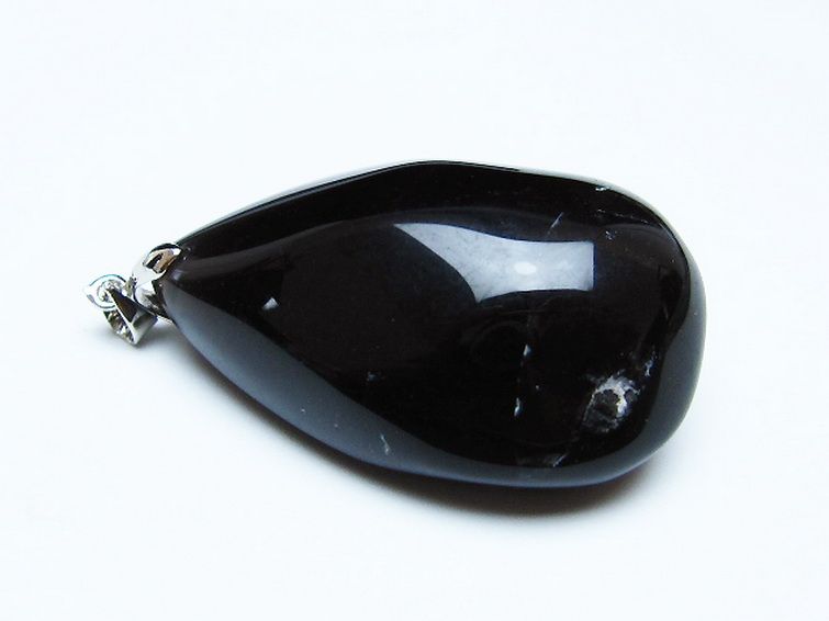 モリオン 純天然 黒水晶 ペンダント [t359-2087] 3枚目