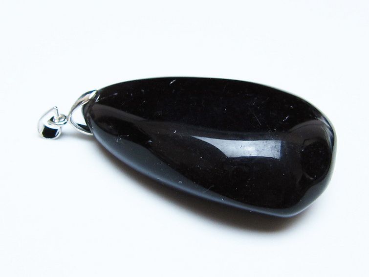 モリオン 純天然 黒水晶 ペンダント [T359-2107] 3枚目