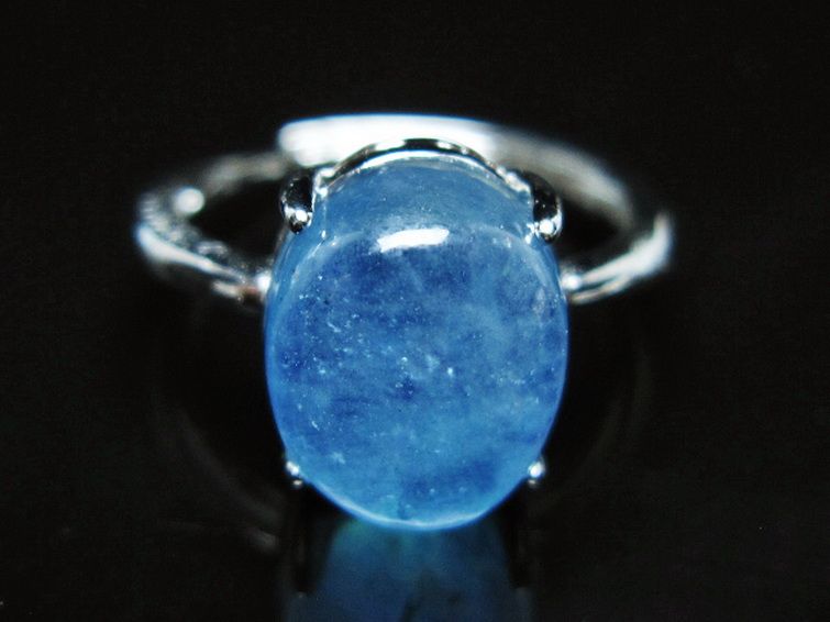 アクアマリン 指輪 (15号)[T367-7022] 1枚目