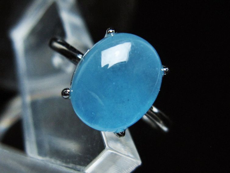 アクアマリン 指輪 (16号)[T367-7030] 2枚目