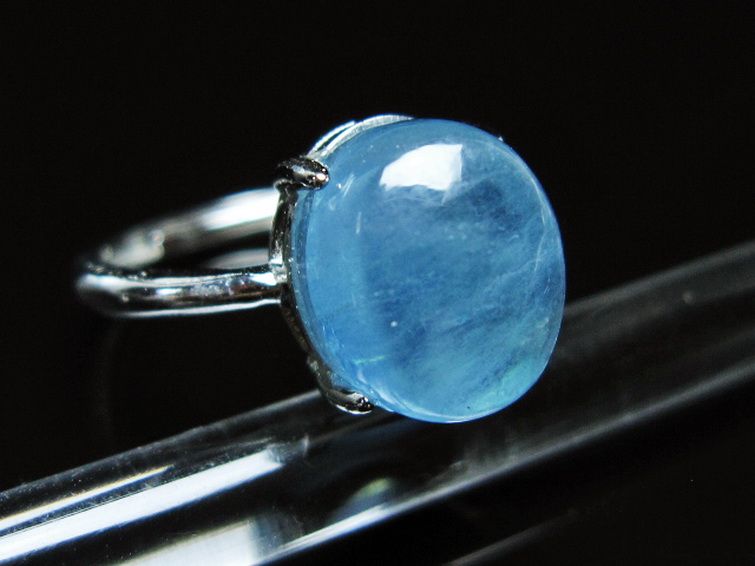 アクアマリン 指輪 (15号)[T367-7047] 3枚目