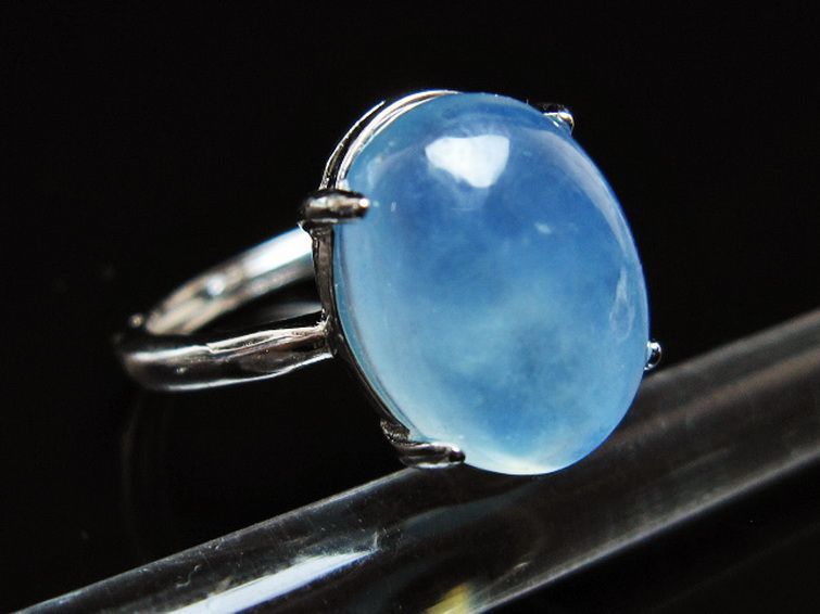 アクアマリン 指輪 (17号)[T367-7065] 3枚目