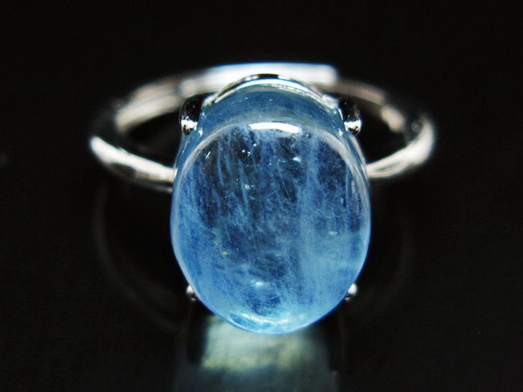 アクアマリン 指輪 (14号)[T367-7120] 1枚目