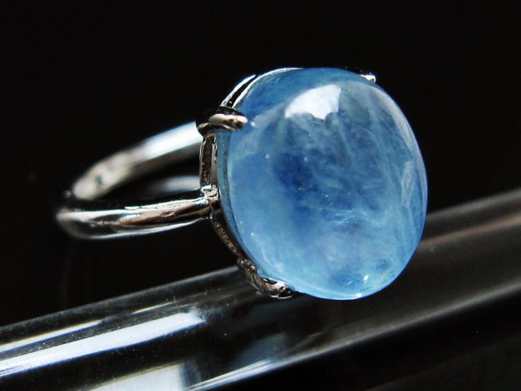 アクアマリン 指輪 (14号)[T367-7120] 3枚目