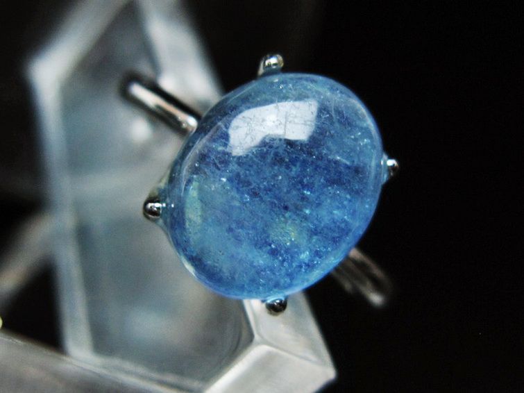 アクアマリン 指輪 (15号)[T367-7126] 2枚目