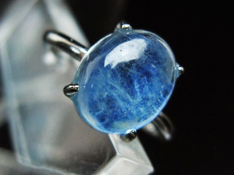 アクアマリン 指輪 (16号)[T367-7138] 2枚目