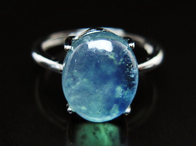 アクアマリン 指輪 (14号) [t367-7139] 1枚目