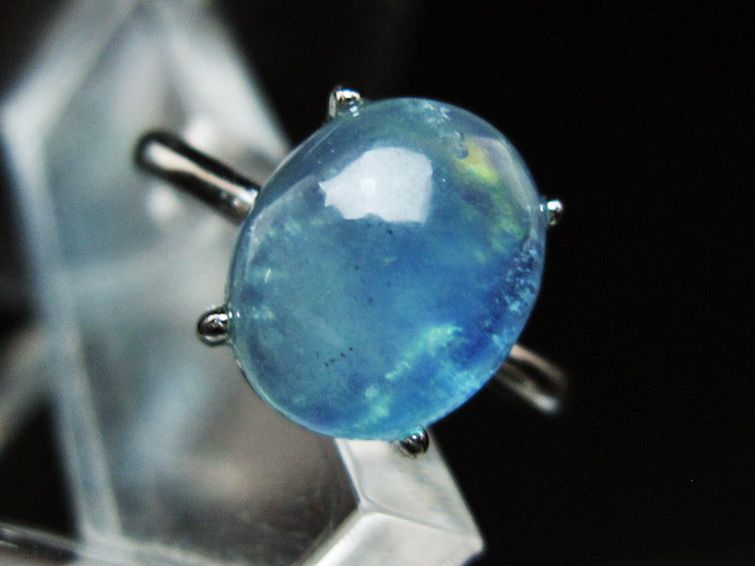 アクアマリン 指輪 (14号) [t367-7139] 2枚目