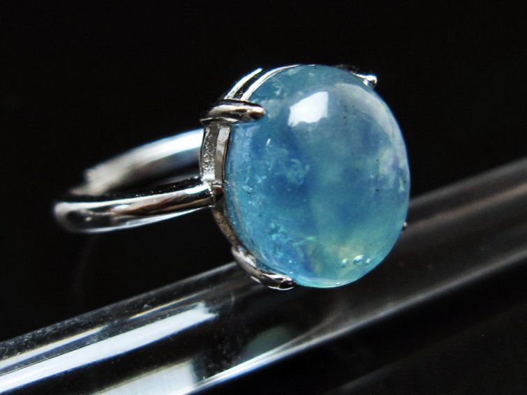 アクアマリン 指輪 (14号) [t367-7139] 3枚目