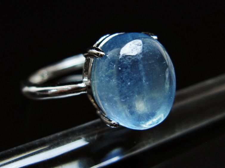 アクアマリン 指輪 (15号)[T367-7142] 3枚目