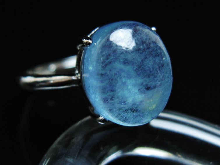 アクアマリン 指輪 (15号) [t367-7218] 3枚目