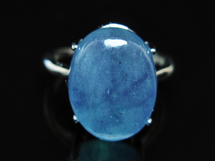 アクアマリン 指輪 (15号) [t367-7224] 1枚目